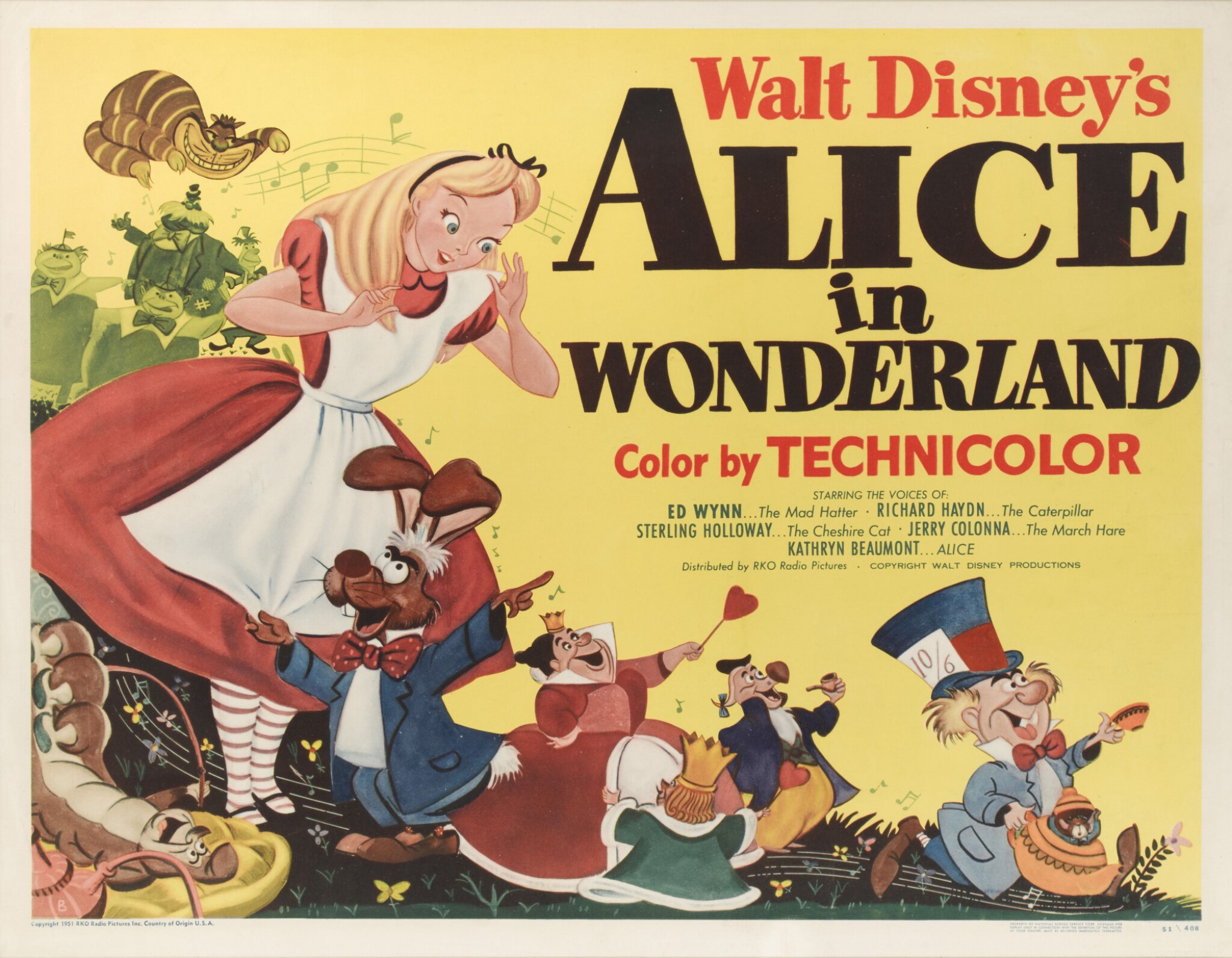 Alice Ở Xứ Sở Thần Tiên 1951 Alice in Wonderland 1951